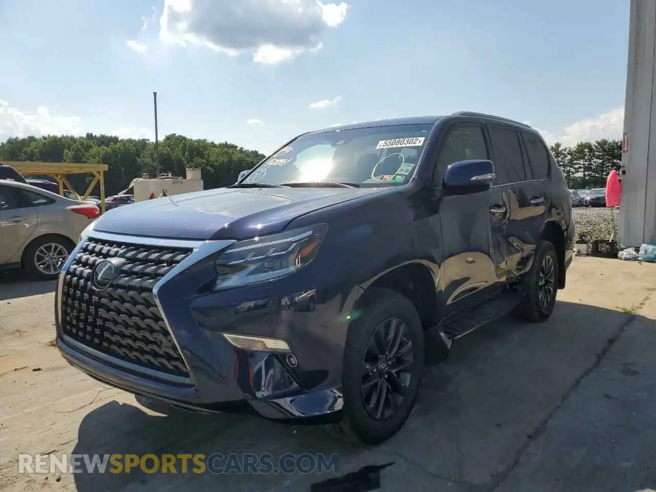 2 Photograph of a damaged car JTJAM7BX6L5260743 LEXUS GX 2020