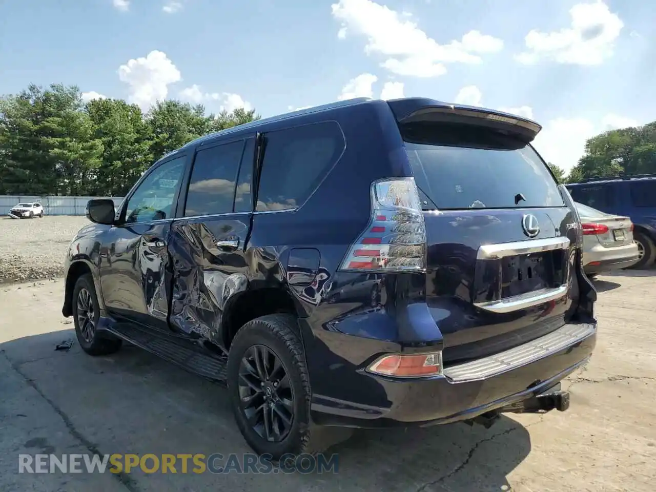3 Photograph of a damaged car JTJAM7BX6L5260743 LEXUS GX 2020