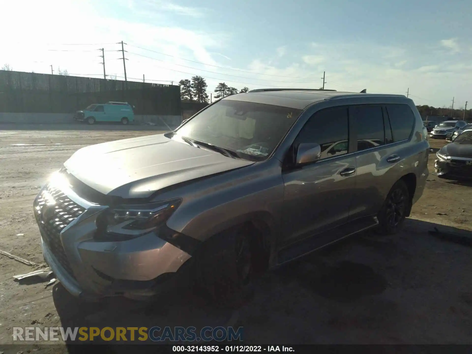 2 Photograph of a damaged car JTJAM7BX6L5265991 LEXUS GX 2020