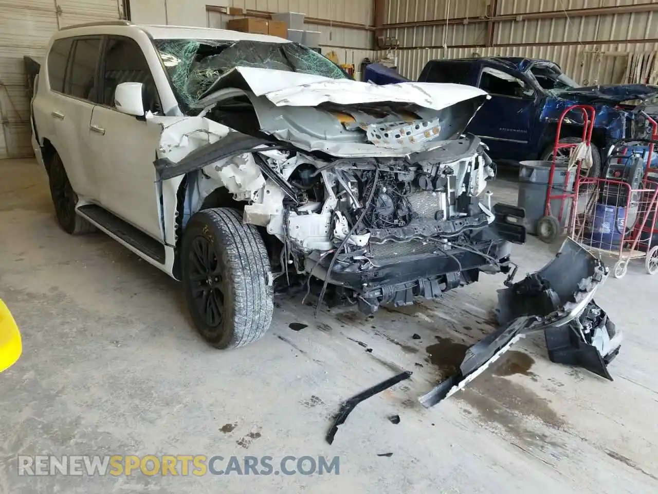 1 fotografías del automóvil dañado JTJAM7BX6L5266039 LEXUS GX 2020