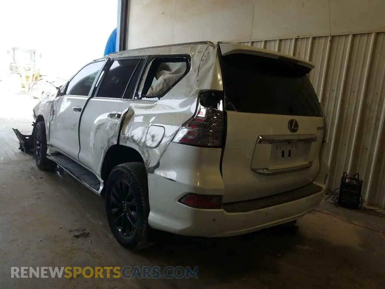 3 fotografías del automóvil dañado JTJAM7BX6L5266039 LEXUS GX 2020