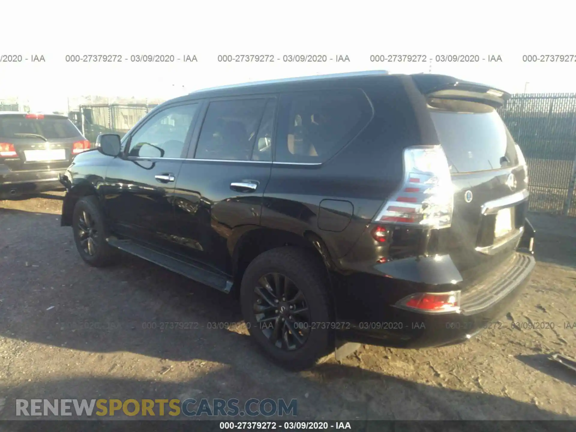 3 Photograph of a damaged car JTJAM7BX8L5249176 LEXUS GX 2020