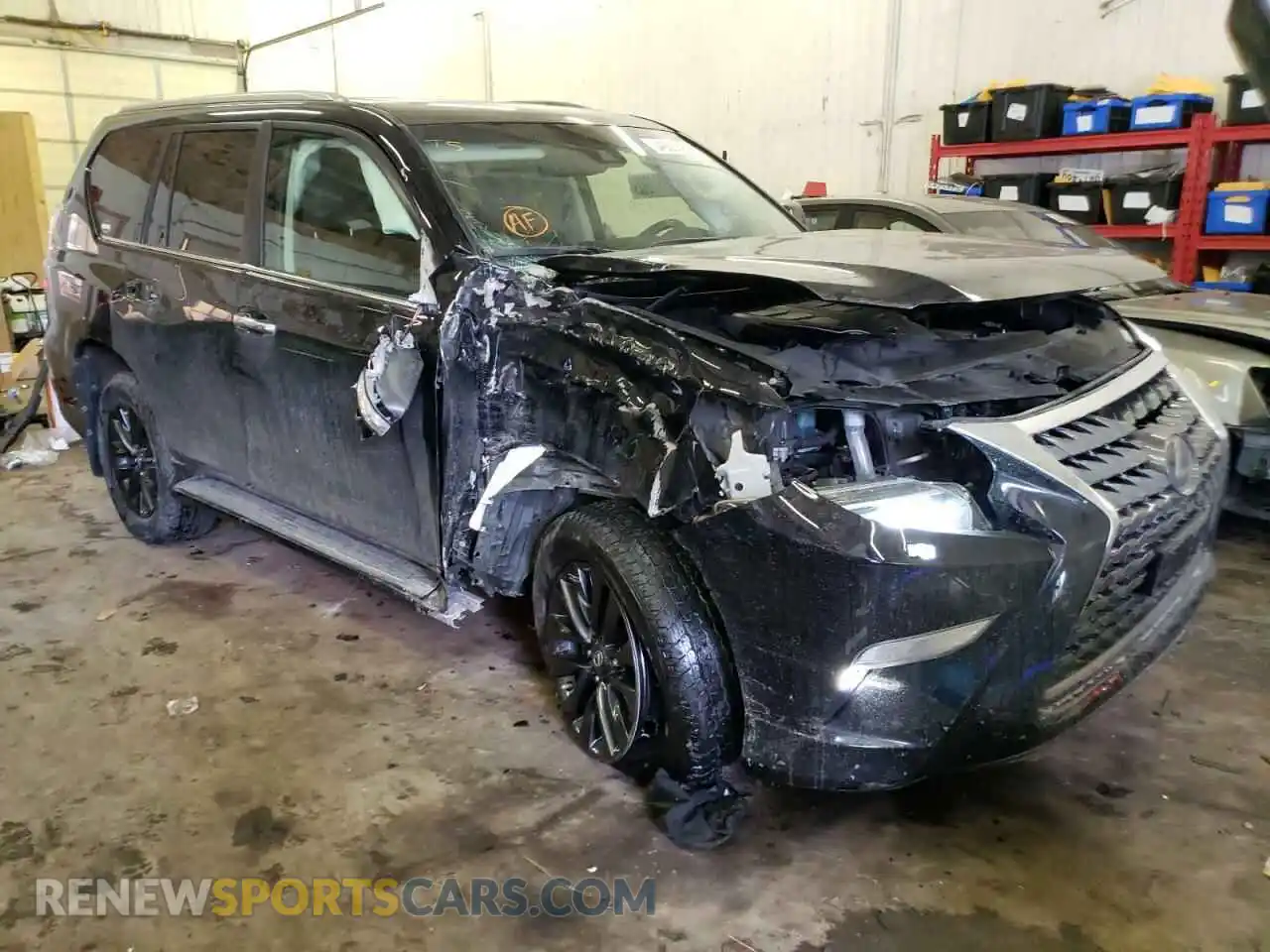 1 Photograph of a damaged car JTJAM7BX8L5260985 LEXUS GX 2020