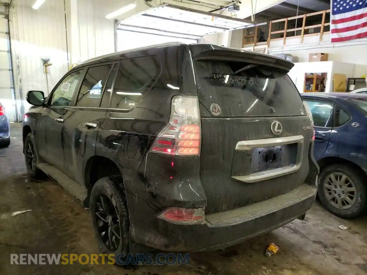 3 Photograph of a damaged car JTJAM7BX8L5260985 LEXUS GX 2020