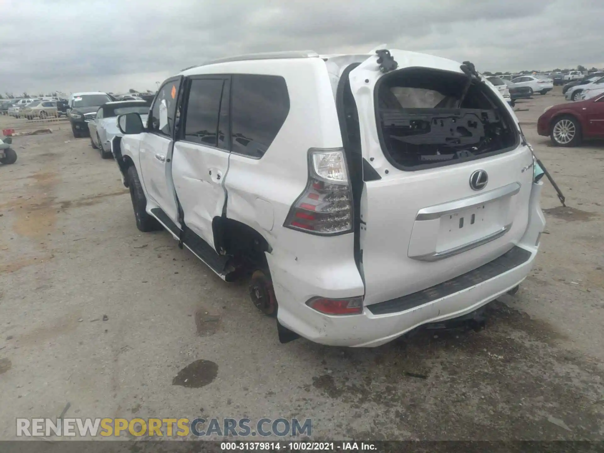 3 Photograph of a damaged car JTJAM7BX8L5265801 LEXUS GX 2020