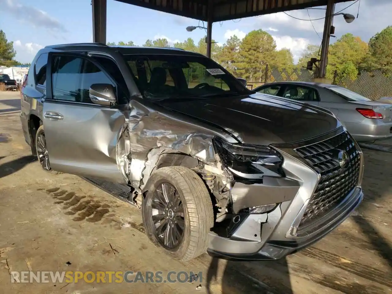 1 Photograph of a damaged car JTJAM7BX9L5241345 LEXUS GX 2020