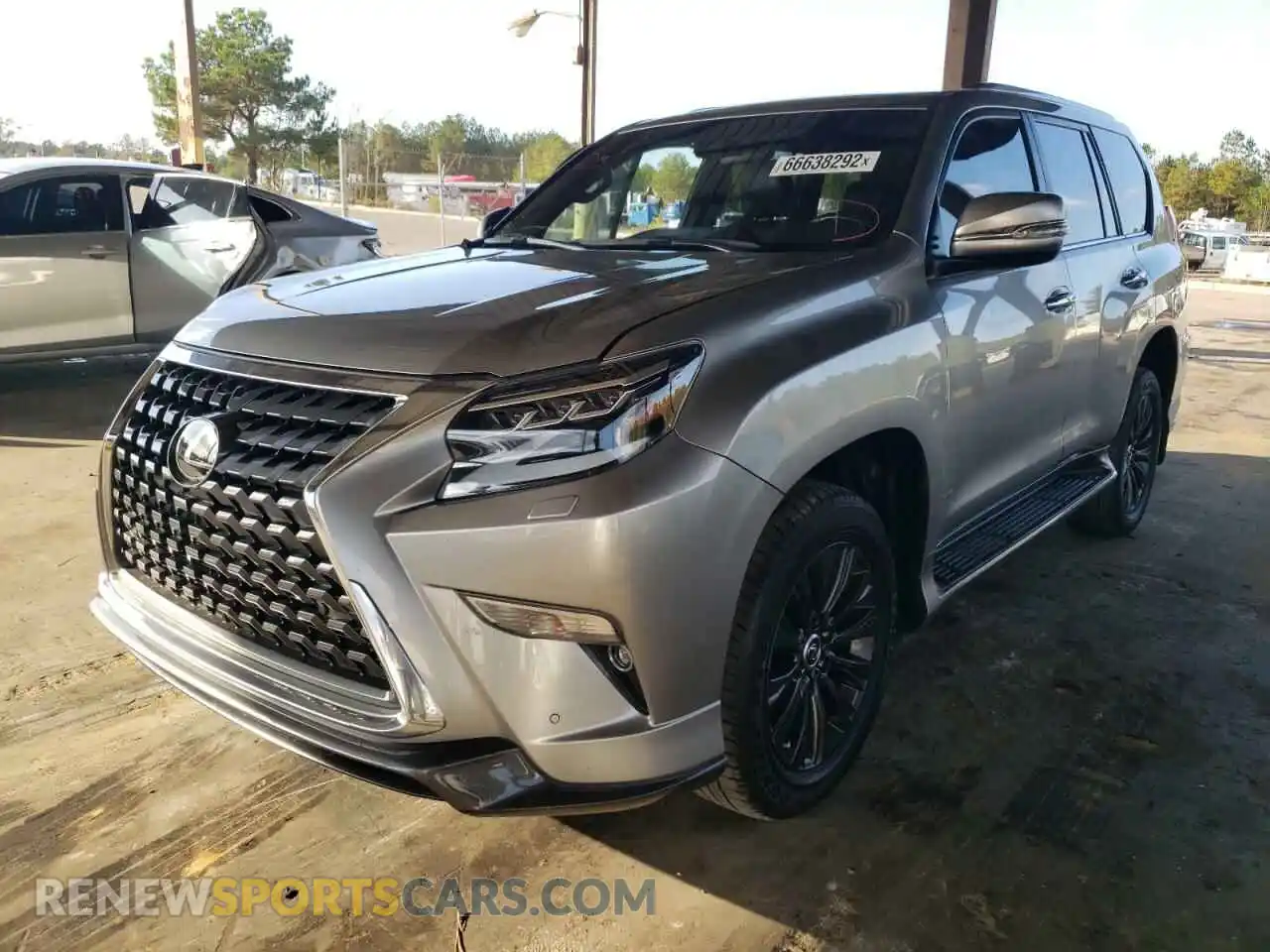 2 Photograph of a damaged car JTJAM7BX9L5241345 LEXUS GX 2020
