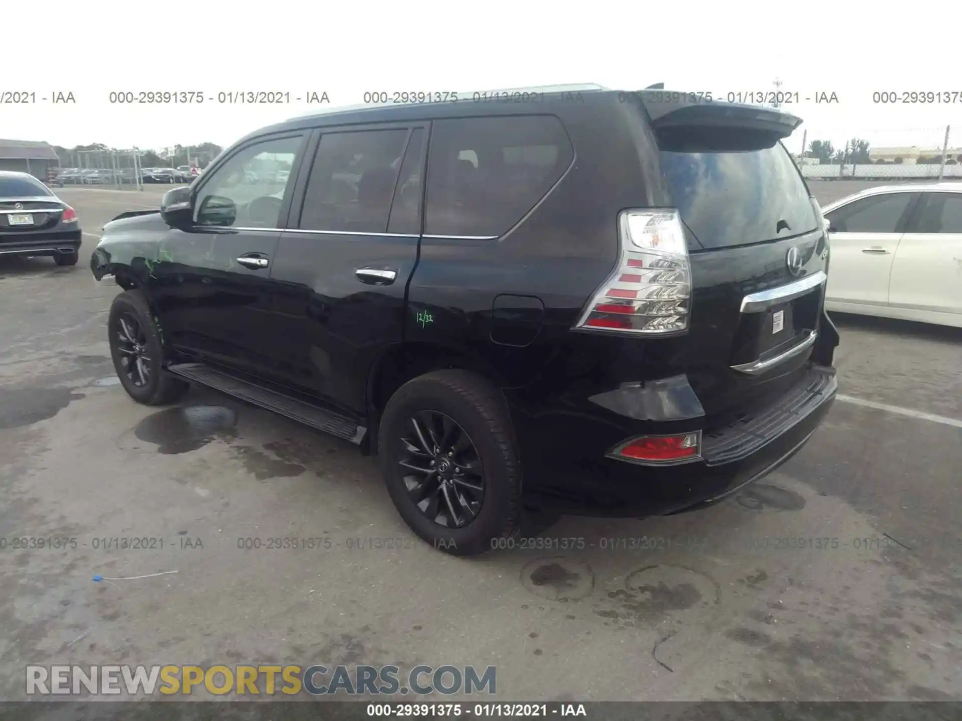3 Photograph of a damaged car JTJAM7BX9L5242009 LEXUS GX 2020