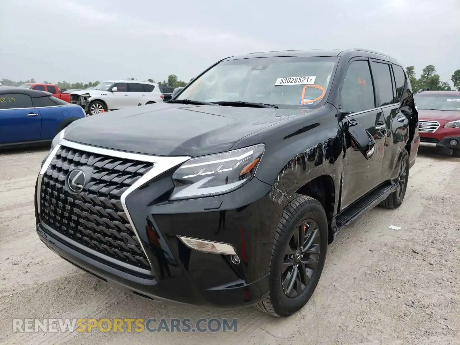 2 Photograph of a damaged car JTJAM7BX9L5248683 LEXUS GX 2020