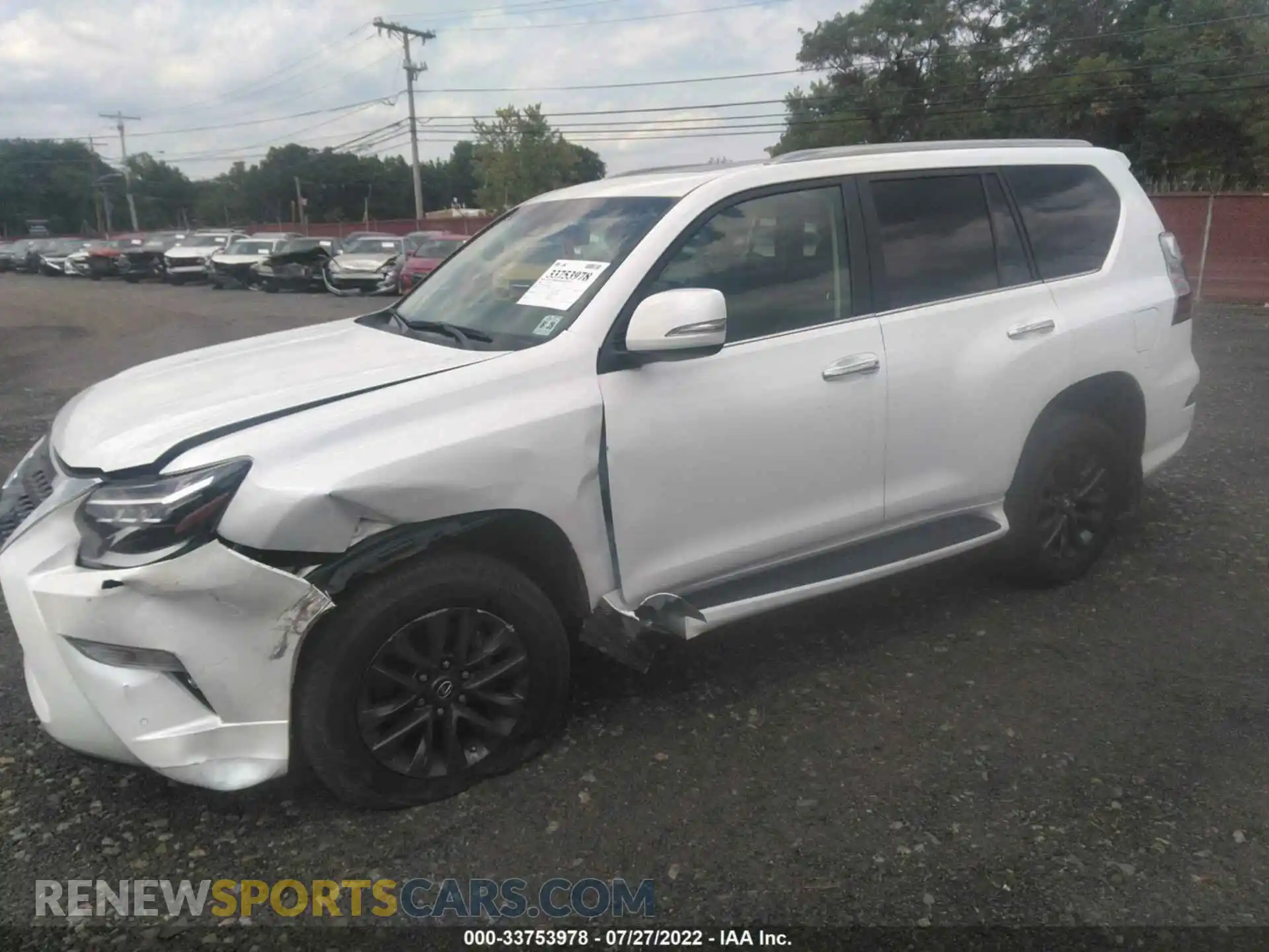 2 Photograph of a damaged car JTJAM7BX9L5264480 LEXUS GX 2020