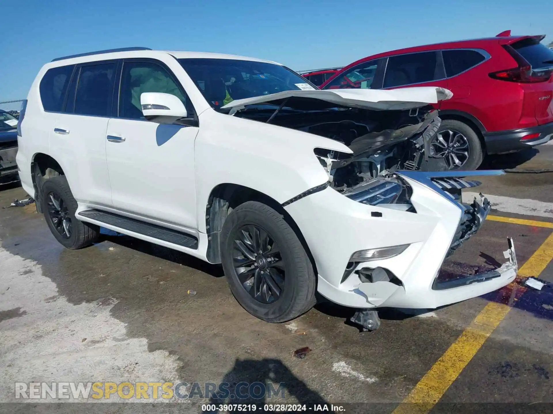 1 Photograph of a damaged car JTJAM7BX9L5267461 LEXUS GX 2020