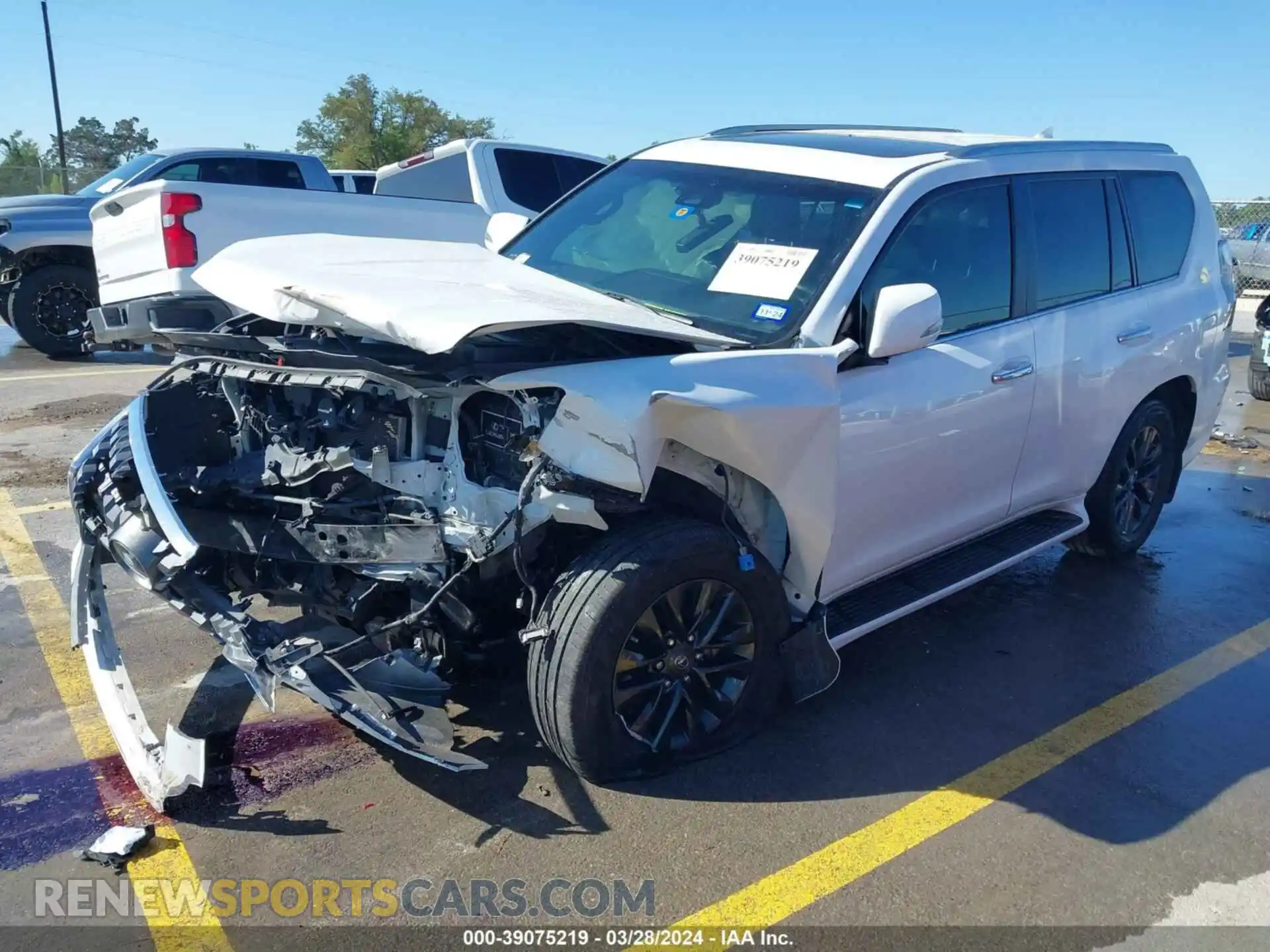 2 Photograph of a damaged car JTJAM7BX9L5267461 LEXUS GX 2020