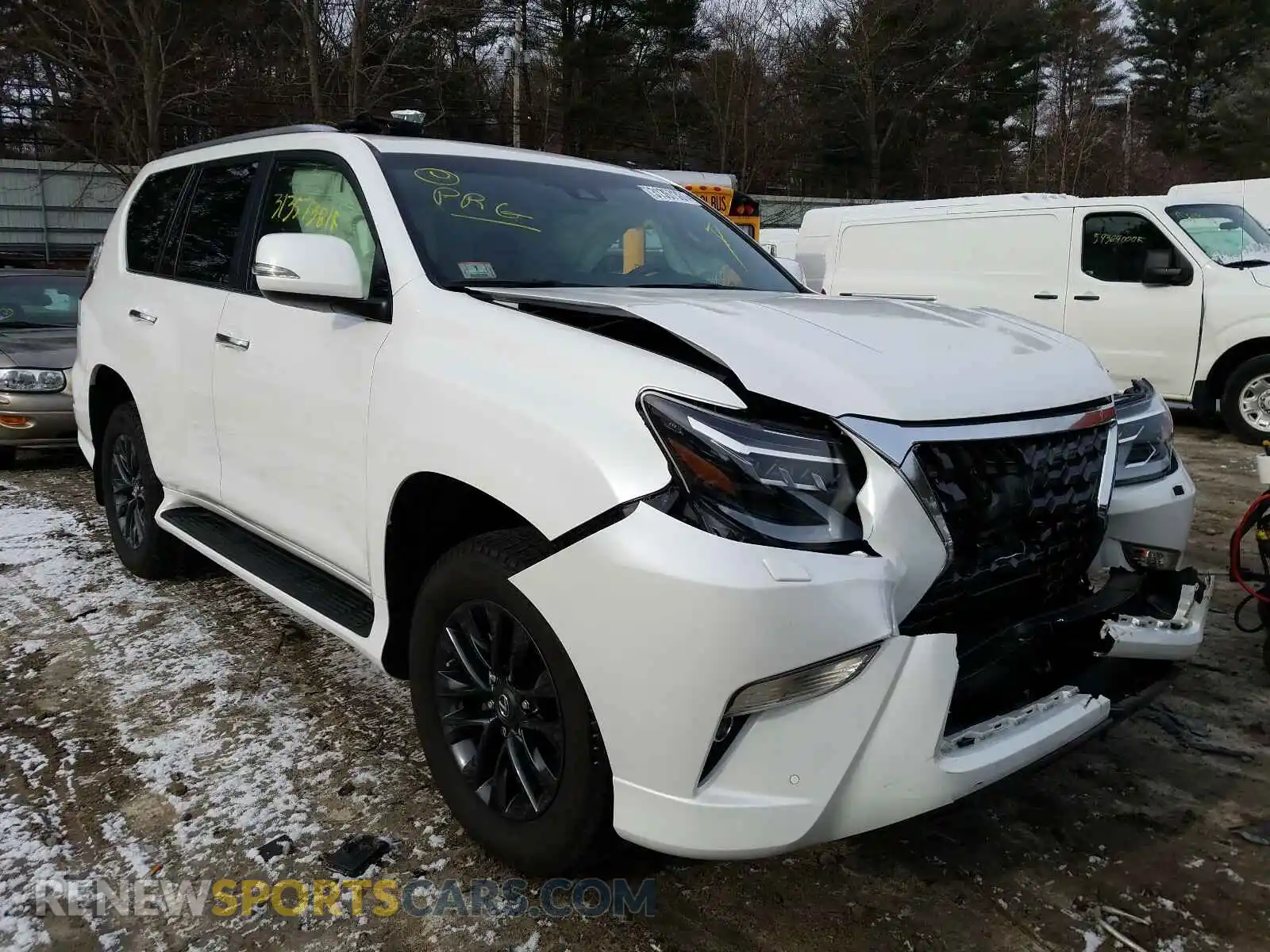 1 Photograph of a damaged car JTJAM7BXXL5246859 LEXUS GX 2020