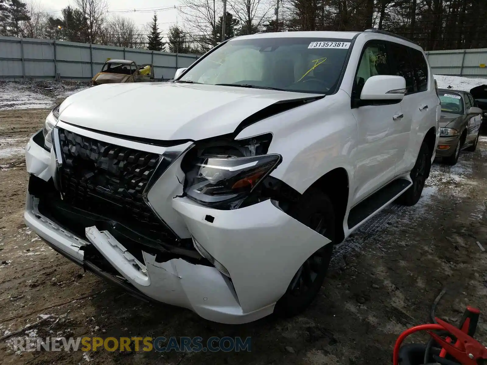 2 Photograph of a damaged car JTJAM7BXXL5246859 LEXUS GX 2020