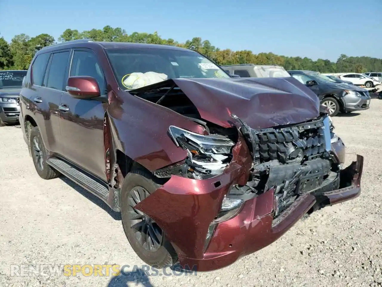 1 Photograph of a damaged car JTJAM7BXXL5261801 LEXUS GX 2020