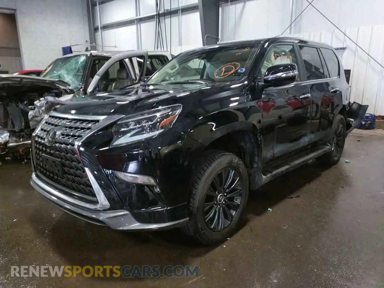 2 Photograph of a damaged car JTJAM7BXXL5261989 LEXUS GX 2020