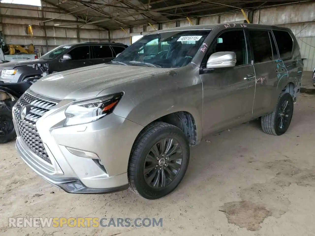 1 Photograph of a damaged car JTJAM7BXXL5265850 LEXUS GX 2020
