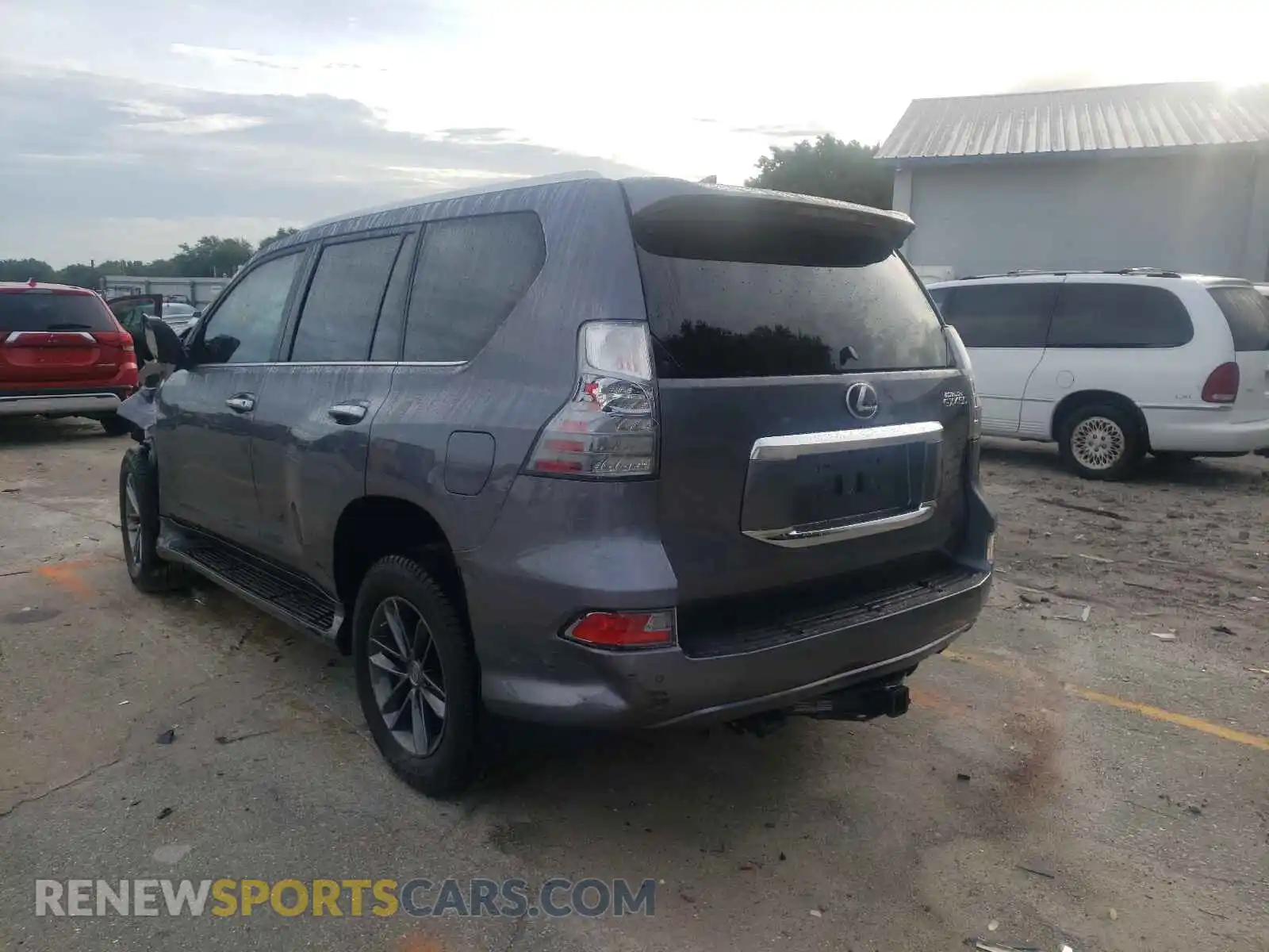 3 Photograph of a damaged car JTJAM7BXXL5267274 LEXUS GX 2020