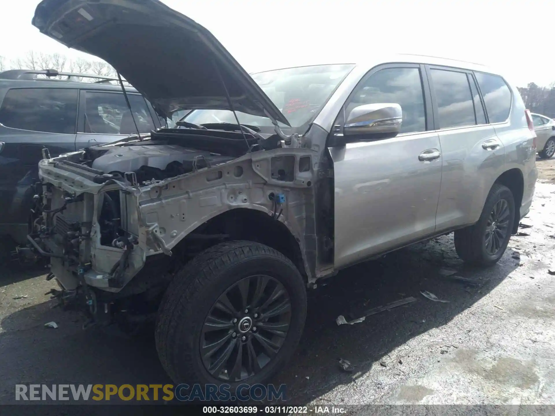 2 Photograph of a damaged car JTJGM7BX4L5259245 LEXUS GX 2020