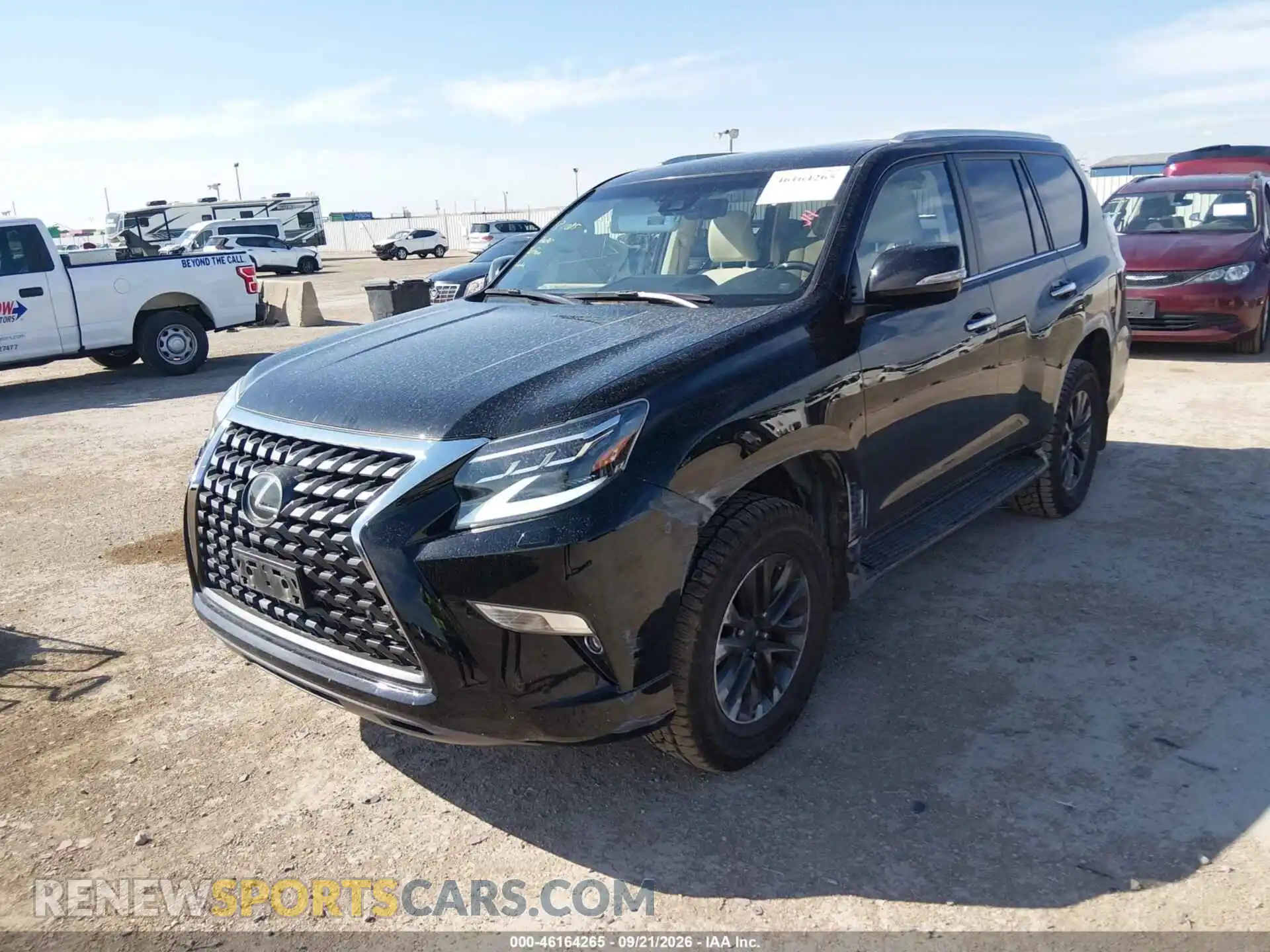 2 Photograph of a damaged car JTJAM7BX0M5276650 LEXUS GX 2021