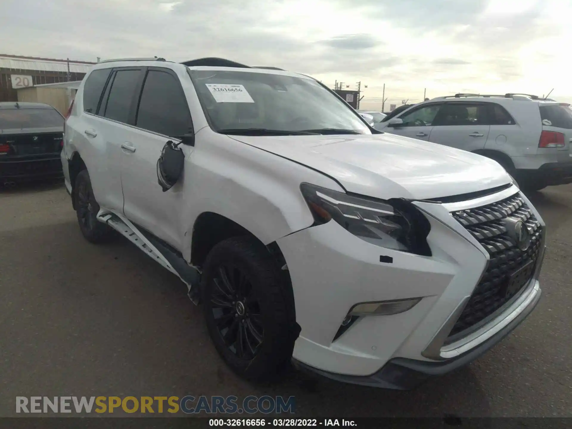 1 fotografías del automóvil dañado JTJAM7BX0M5292041 LEXUS GX 2021