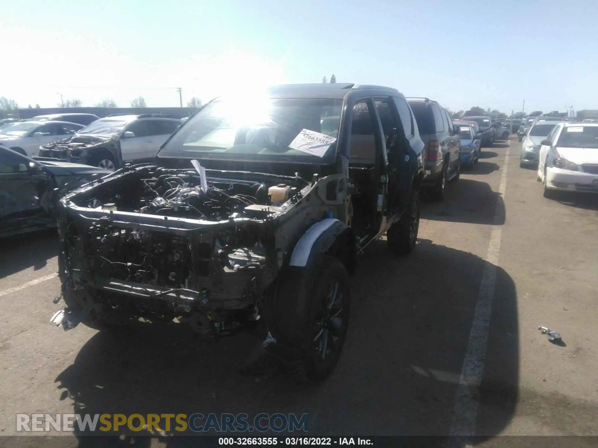 2 Photograph of a damaged car JTJAM7BX0M5295537 LEXUS GX 2021