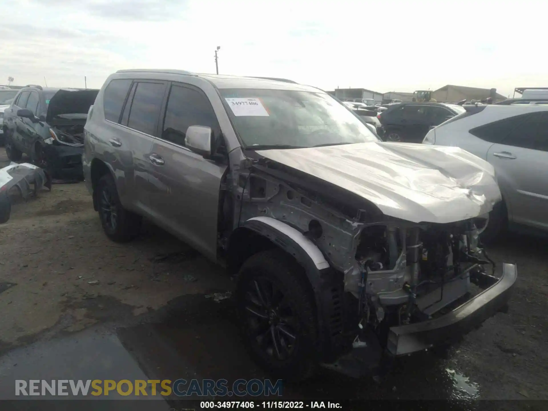 1 fotografías del automóvil dañado JTJAM7BX0M5303815 LEXUS GX 2021