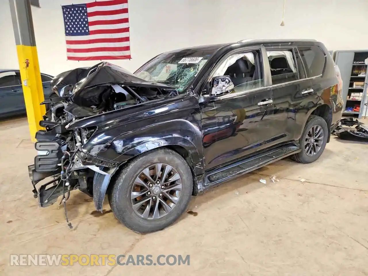1 Фотография поврежденного автомобиля JTJAM7BX1M5268489 LEXUS GX 2021