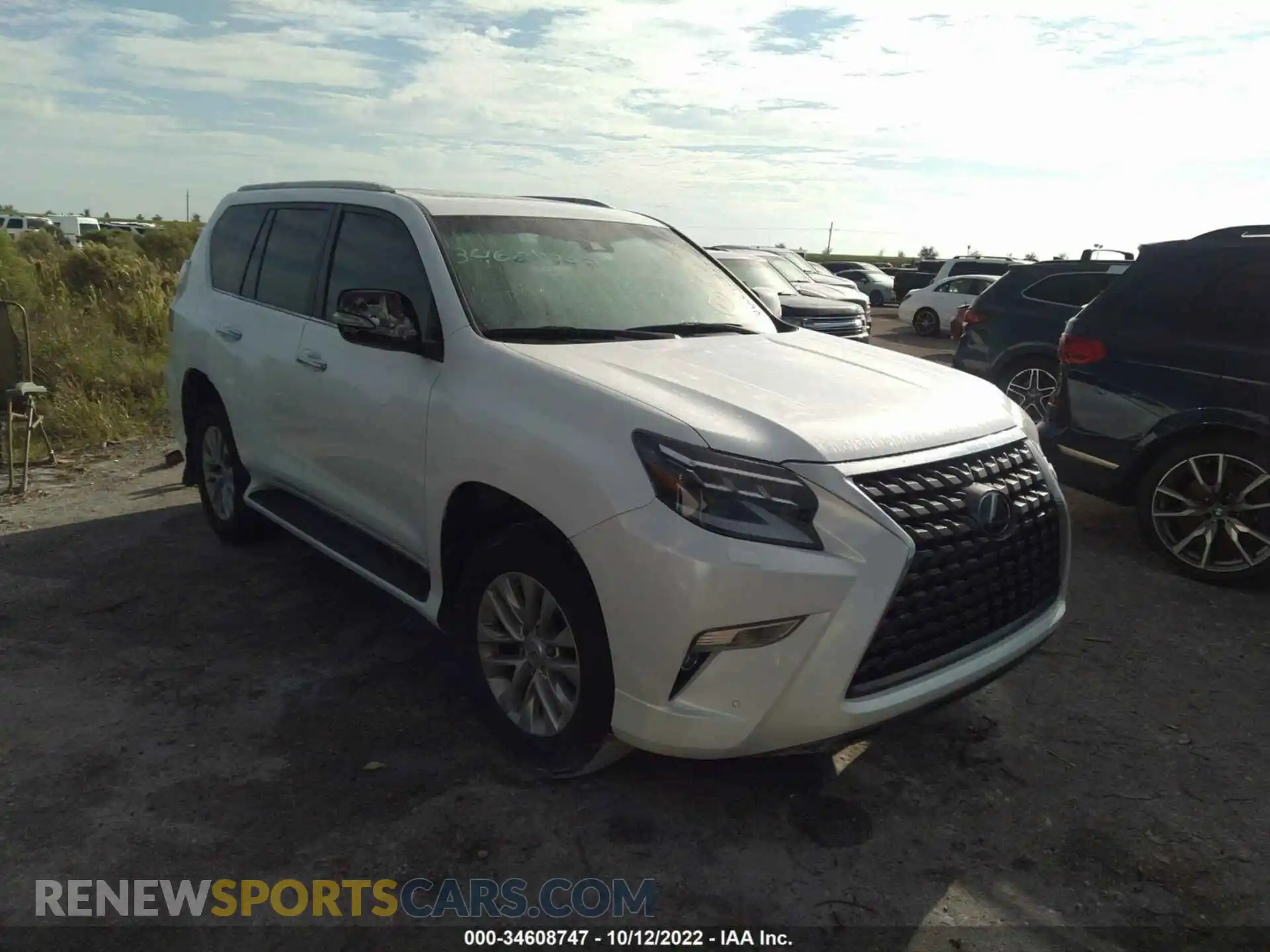 1 Photograph of a damaged car JTJAM7BX1M5274115 LEXUS GX 2021