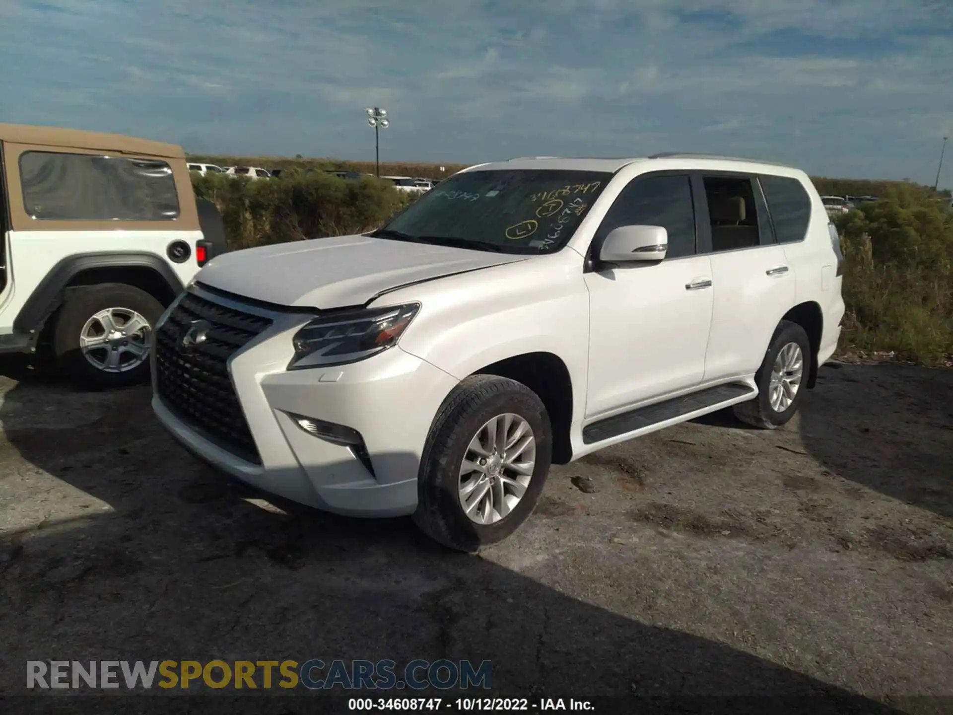 2 Photograph of a damaged car JTJAM7BX1M5274115 LEXUS GX 2021