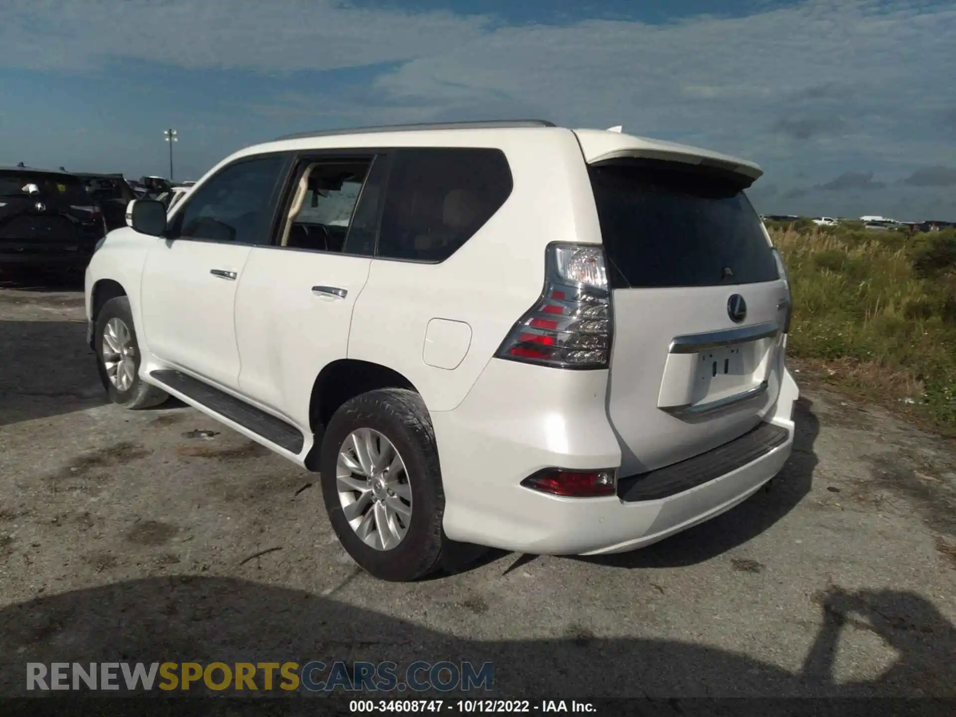3 Photograph of a damaged car JTJAM7BX1M5274115 LEXUS GX 2021