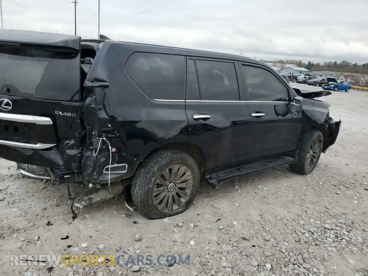 3 Photograph of a damaged car JTJAM7BX1M5274843 LEXUS GX 2021