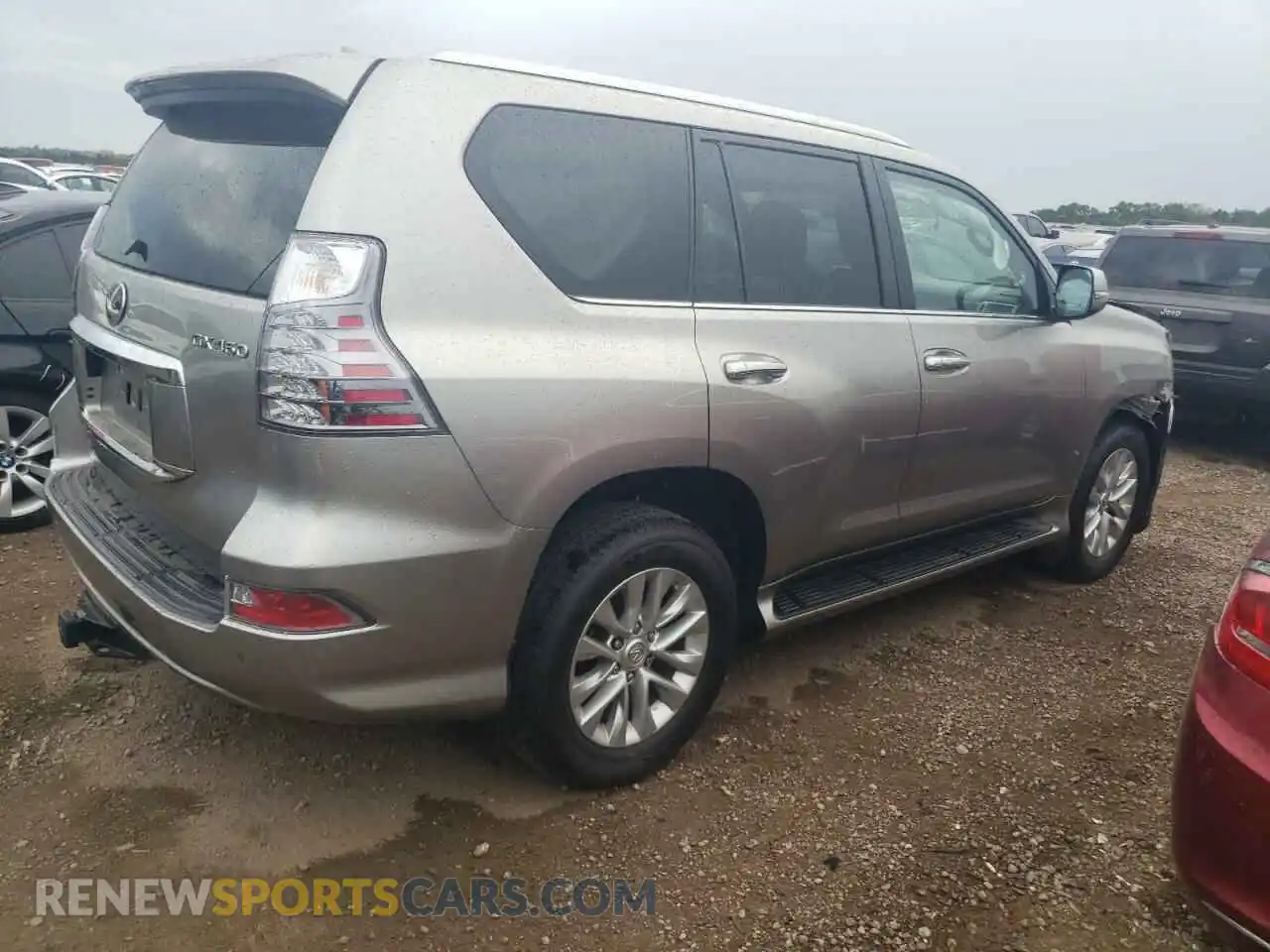 3 Фотография поврежденного автомобиля JTJAM7BX1M5285020 LEXUS GX 2021