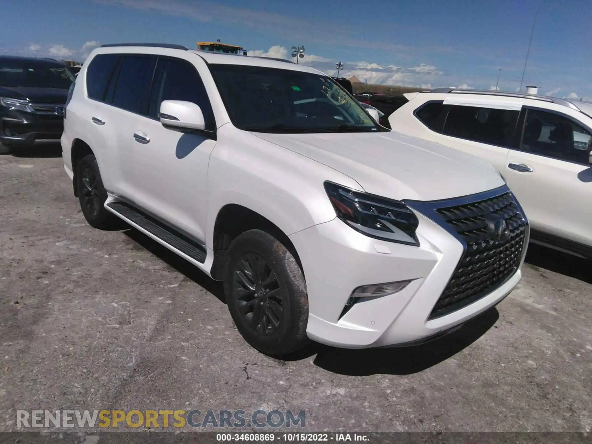 1 Photograph of a damaged car JTJAM7BX1M5292632 LEXUS GX 2021