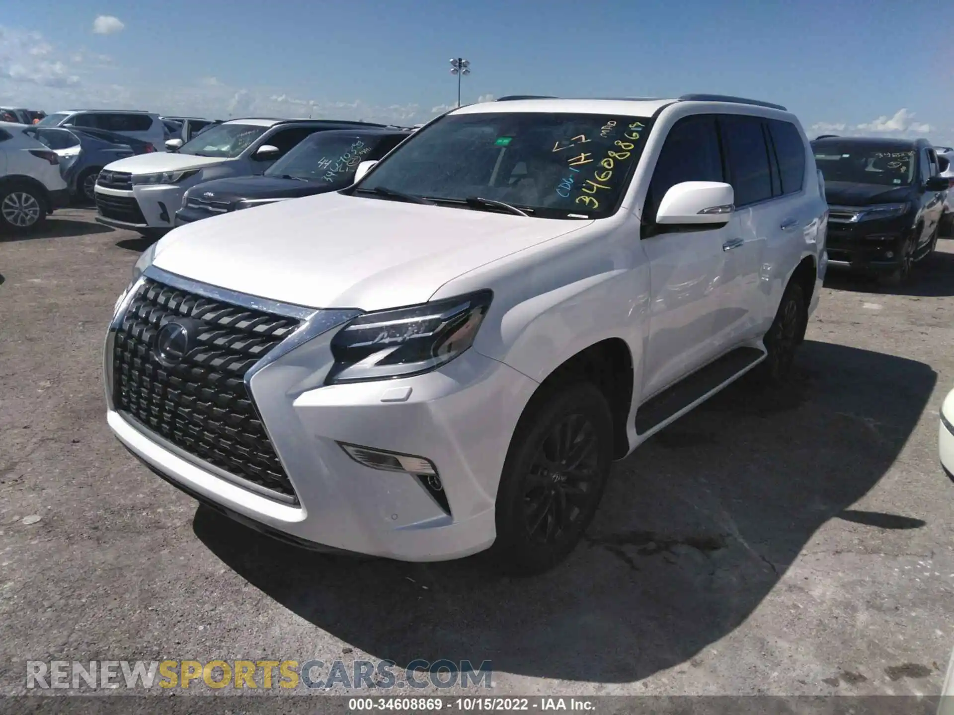 2 Photograph of a damaged car JTJAM7BX1M5292632 LEXUS GX 2021