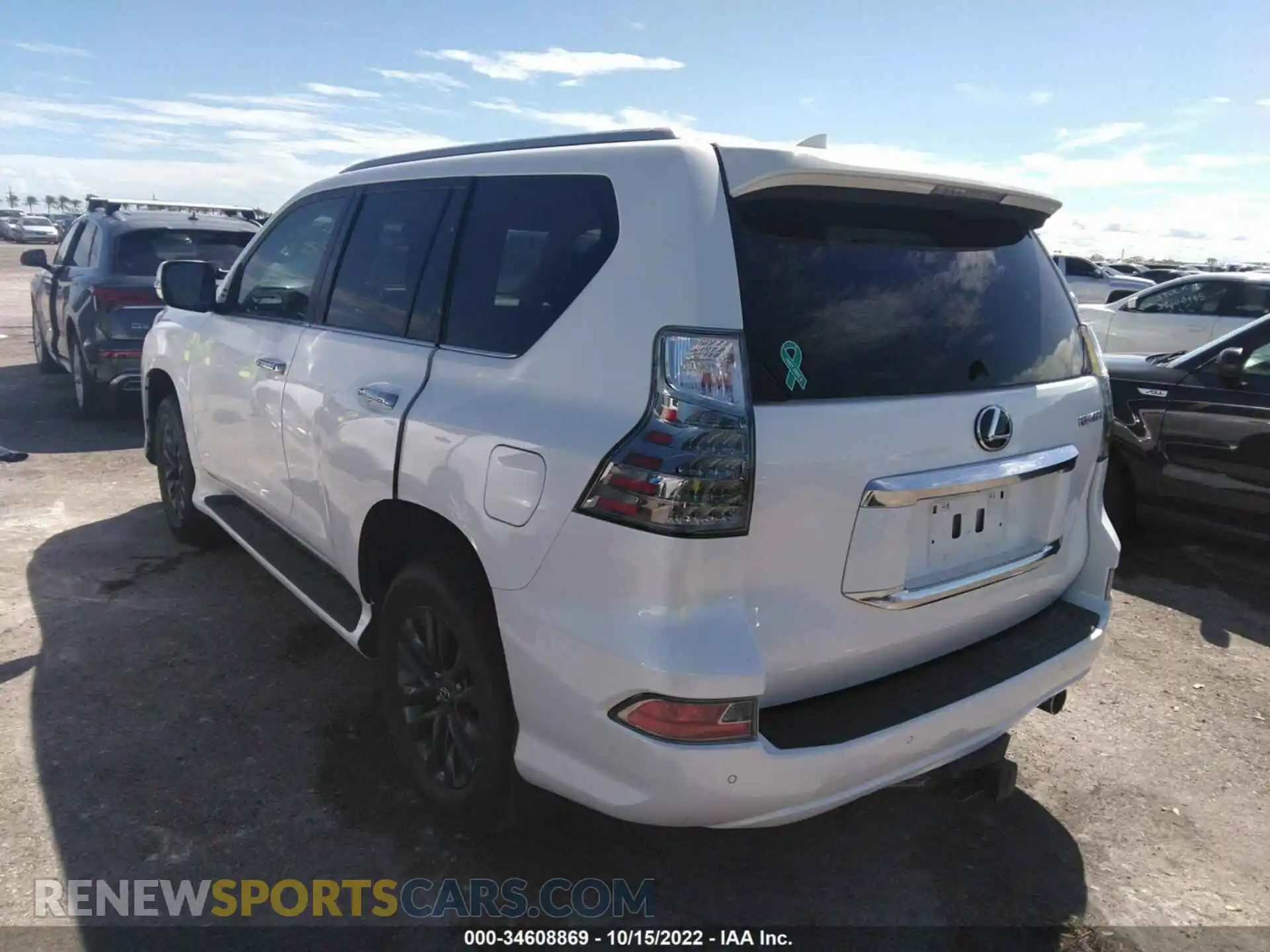 3 Photograph of a damaged car JTJAM7BX1M5292632 LEXUS GX 2021