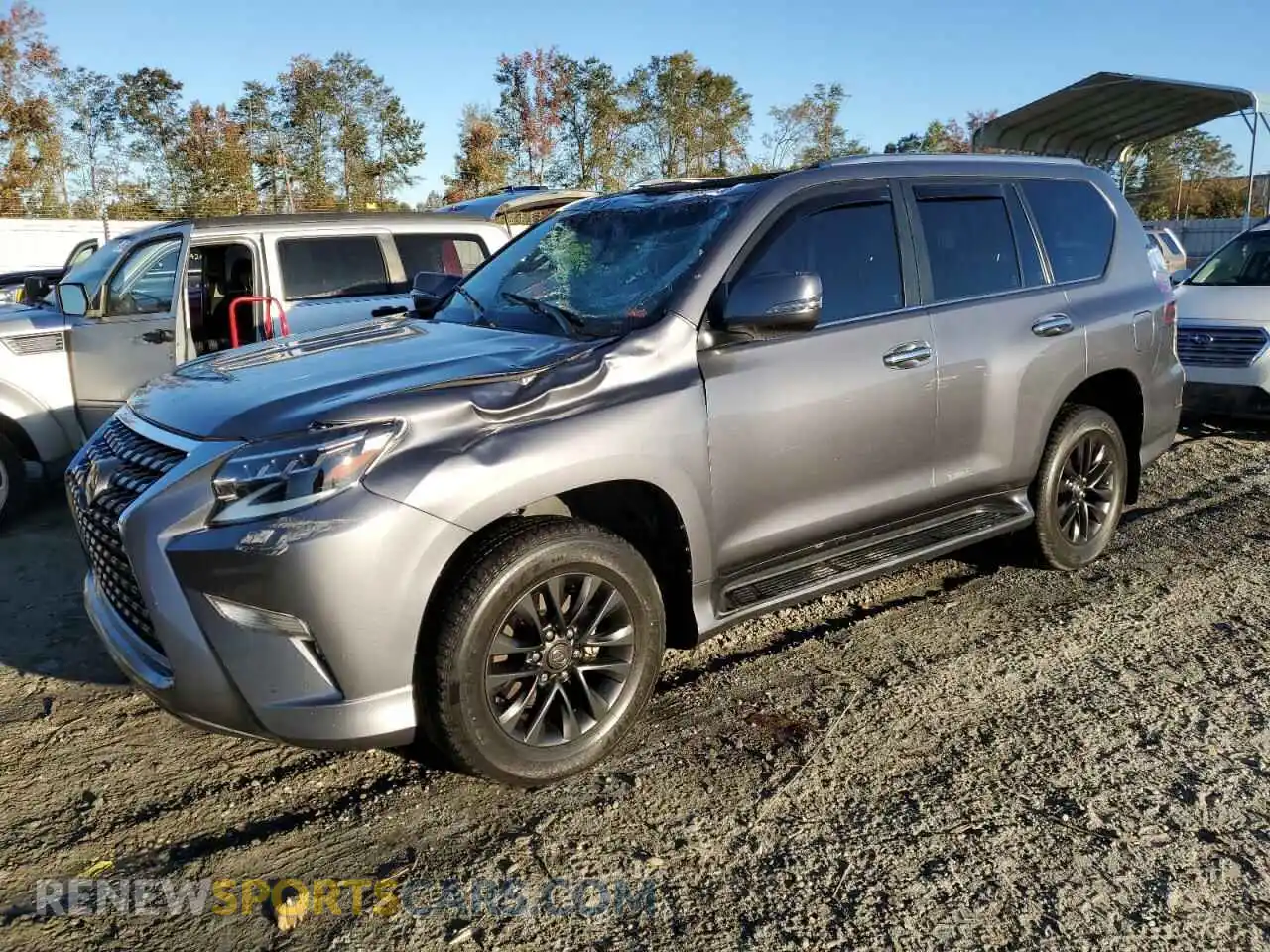 1 fotografías del automóvil dañado JTJAM7BX1M5301054 LEXUS GX 2021