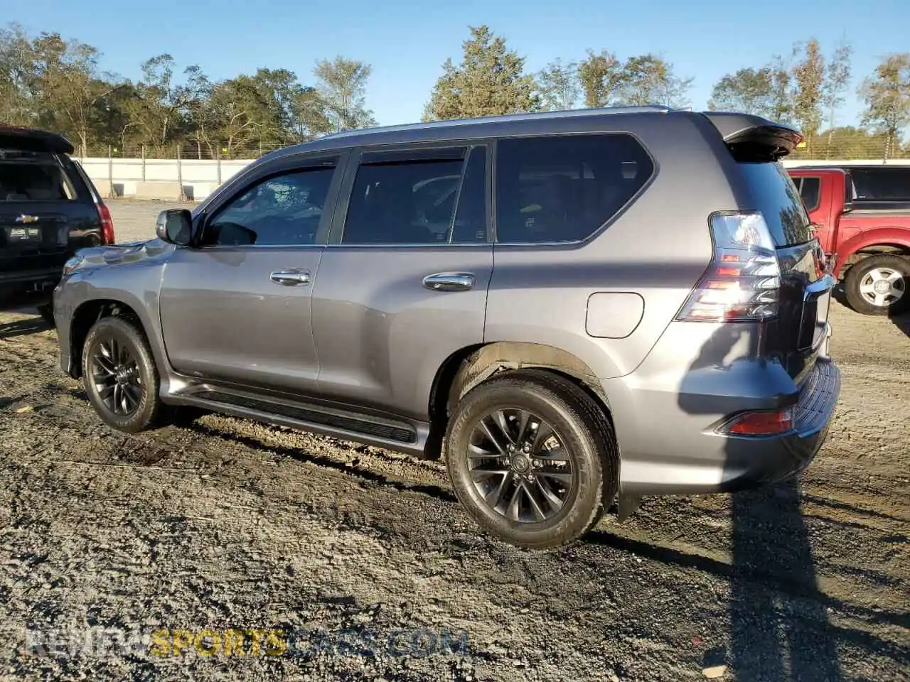 2 fotografías del automóvil dañado JTJAM7BX1M5301054 LEXUS GX 2021