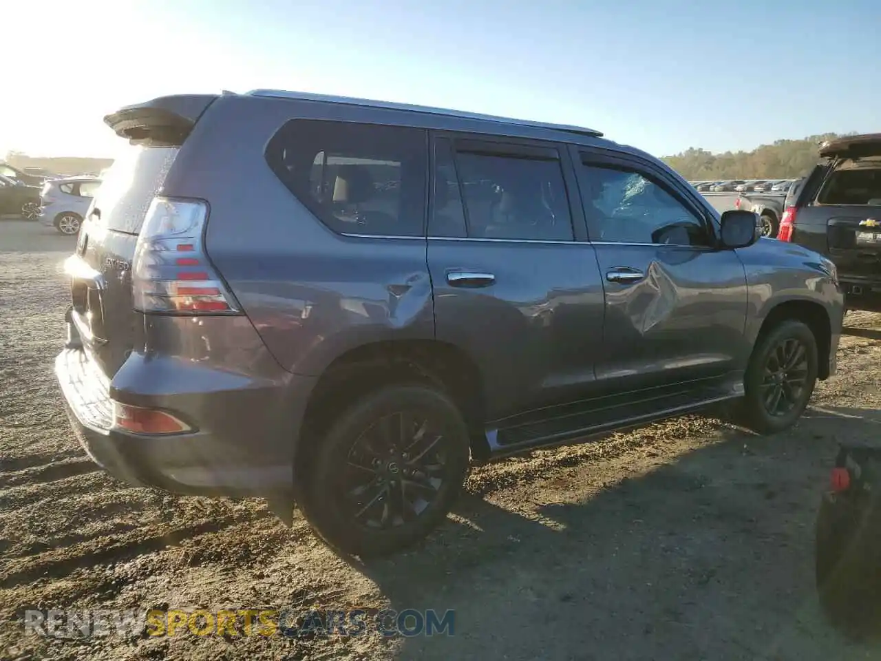3 fotografías del automóvil dañado JTJAM7BX1M5301054 LEXUS GX 2021