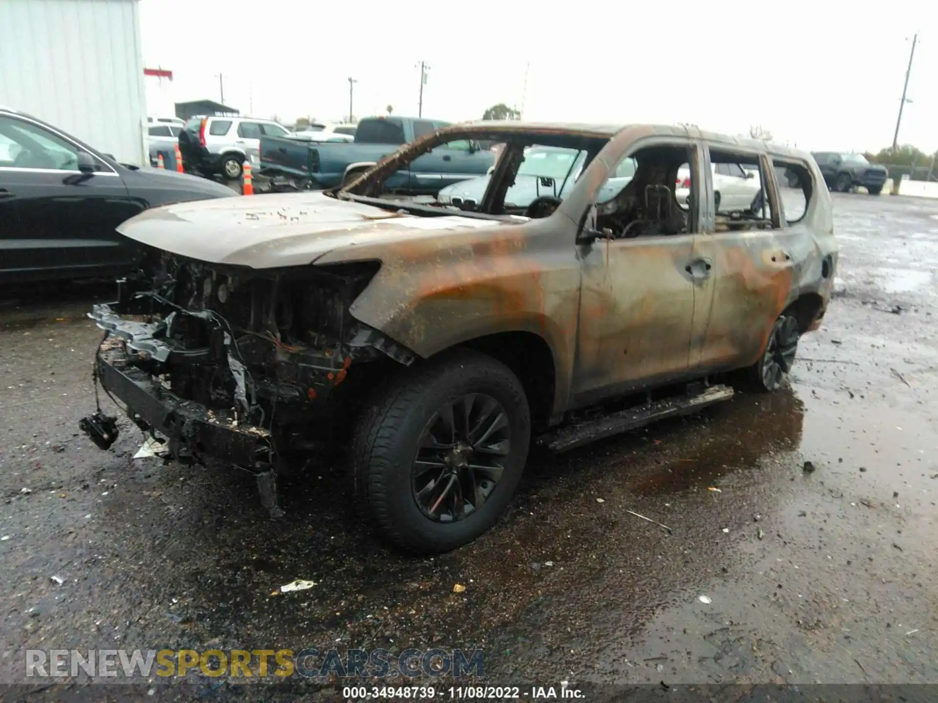 2 Photograph of a damaged car JTJAM7BX1M5303550 LEXUS GX 2021