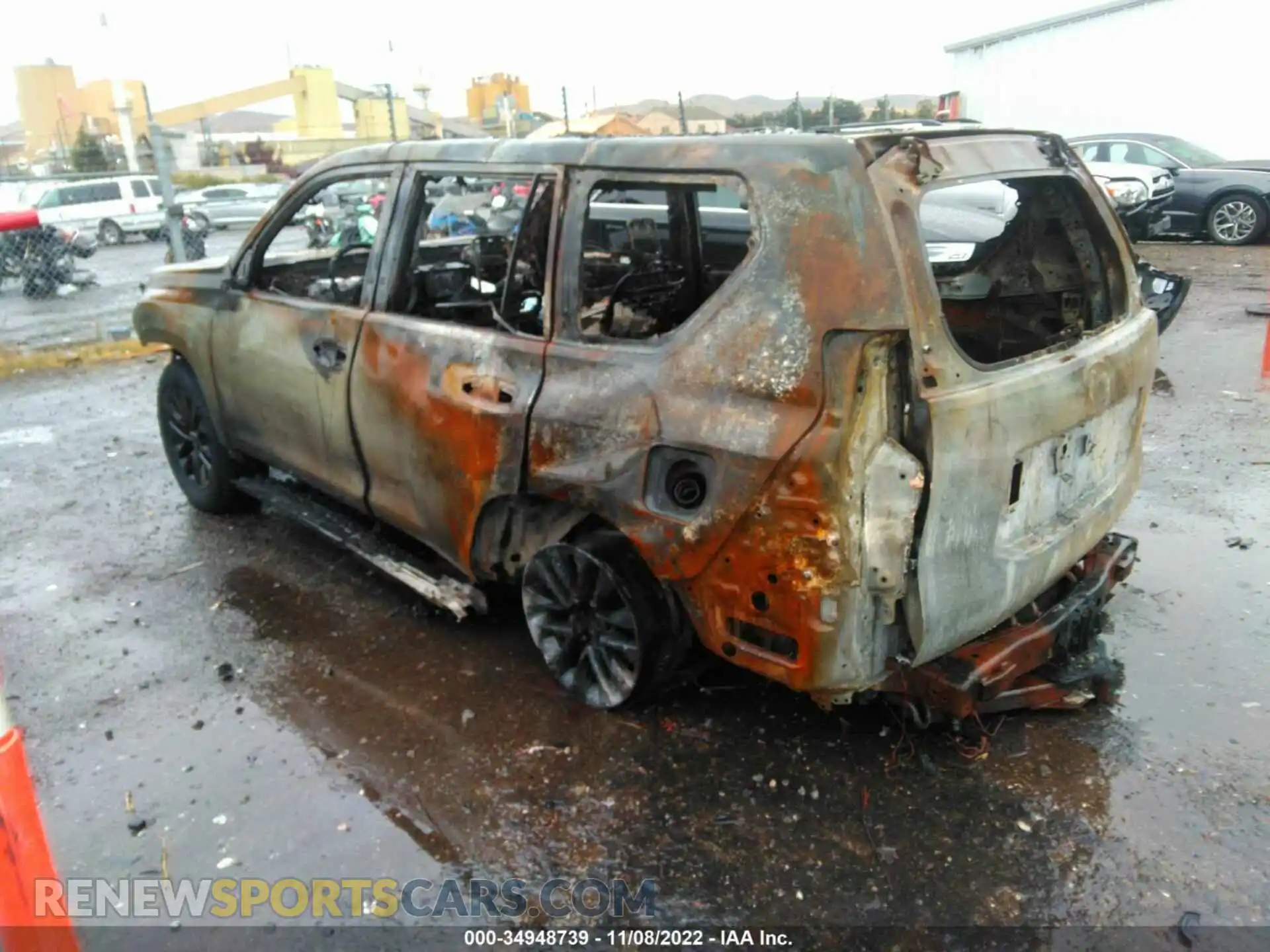 3 Photograph of a damaged car JTJAM7BX1M5303550 LEXUS GX 2021