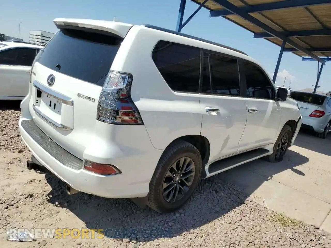 3 Photograph of a damaged car JTJAM7BX2M5272650 LEXUS GX 2021