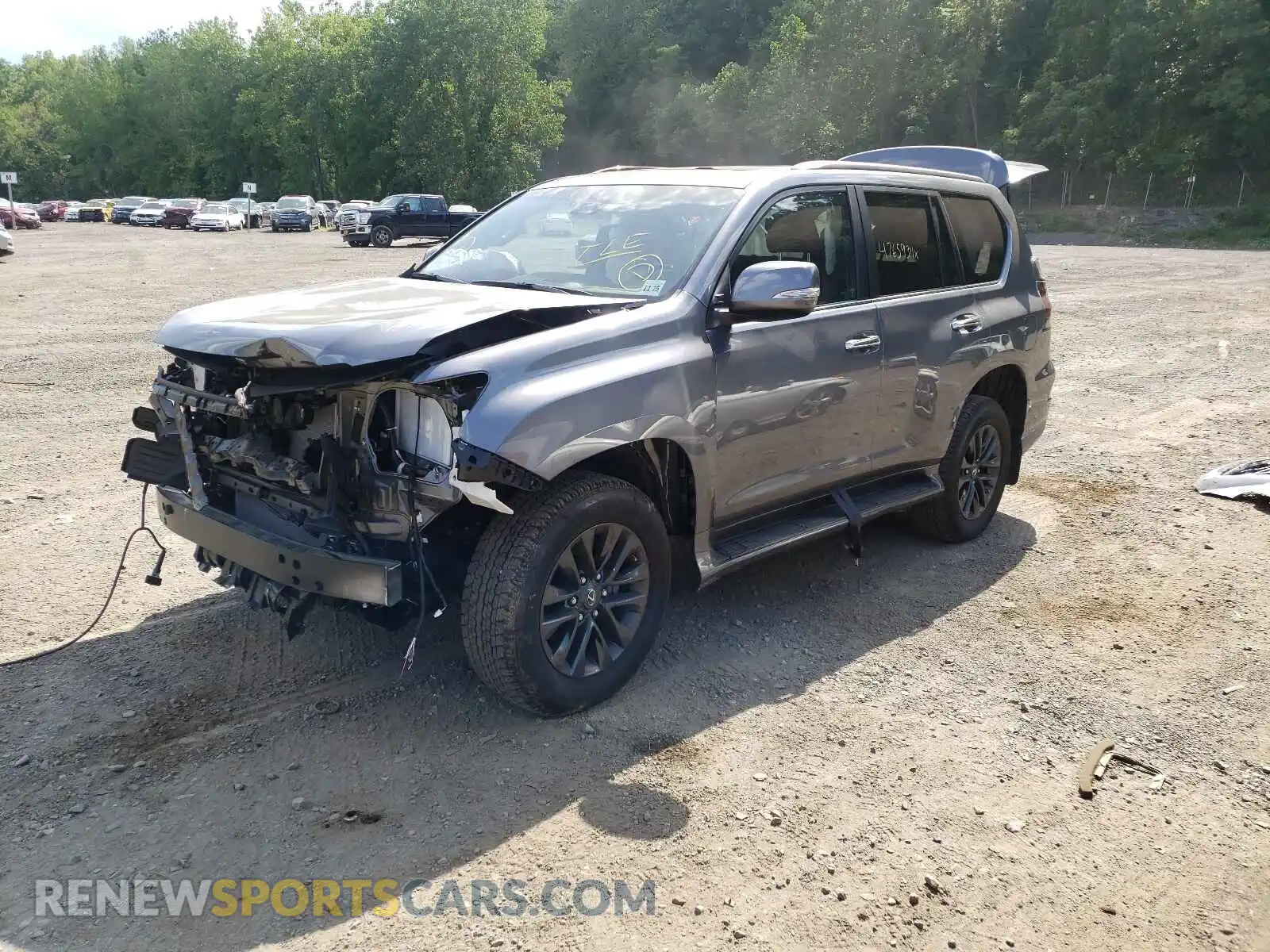 2 Photograph of a damaged car JTJAM7BX2M5275886 LEXUS GX 2021