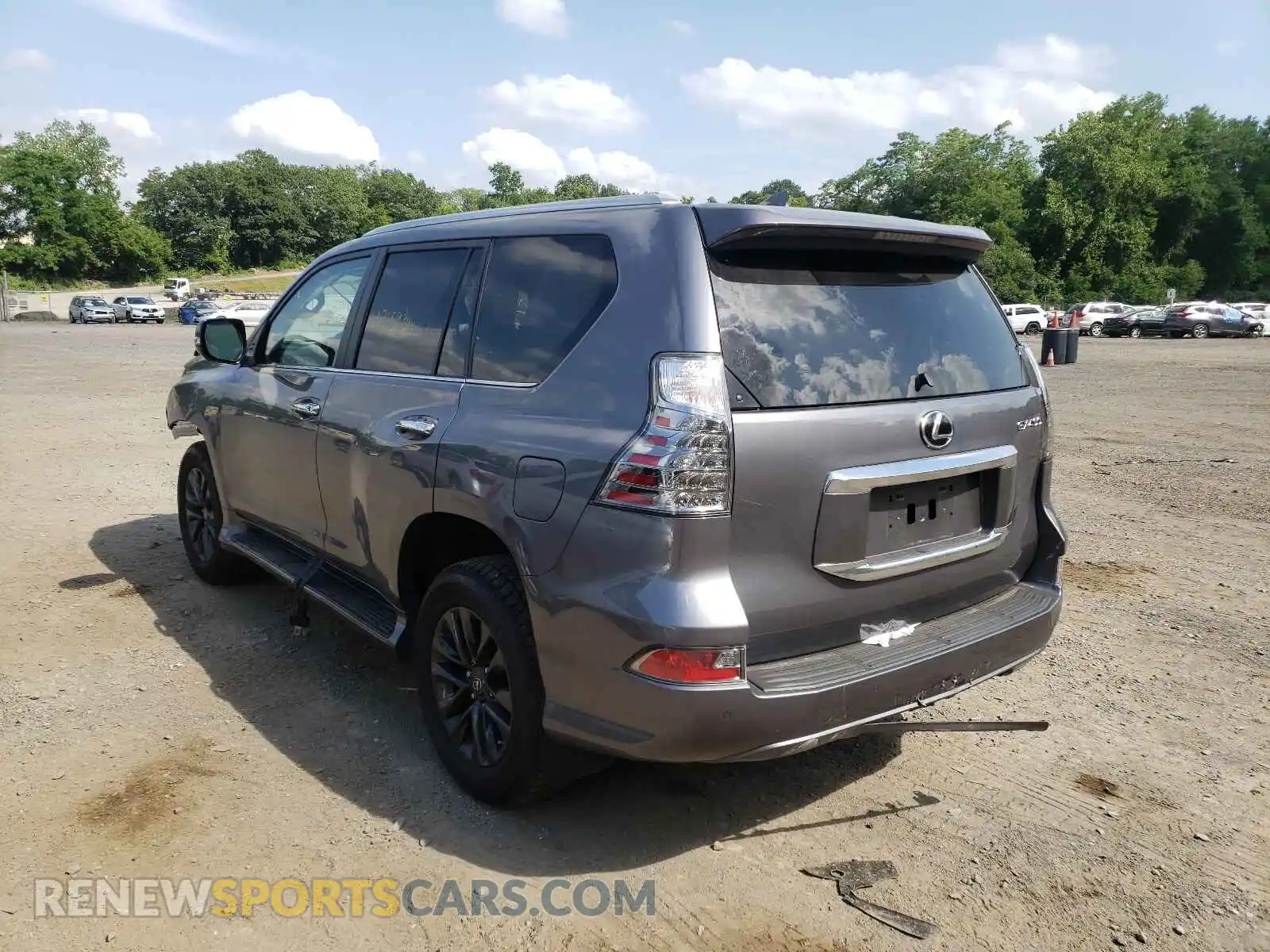 3 Photograph of a damaged car JTJAM7BX2M5275886 LEXUS GX 2021
