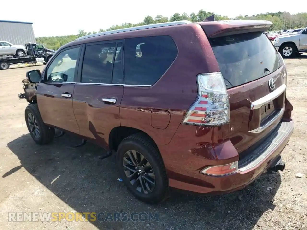 3 Photograph of a damaged car JTJAM7BX2M5275967 LEXUS GX 2021