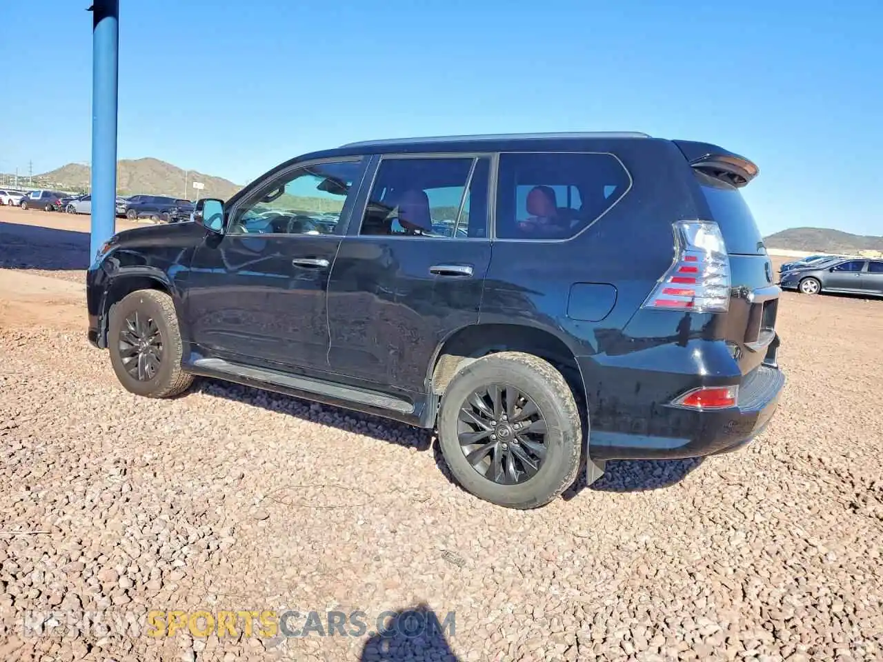 2 Фотография поврежденного автомобиля JTJAM7BX2M5292140 LEXUS GX 2021