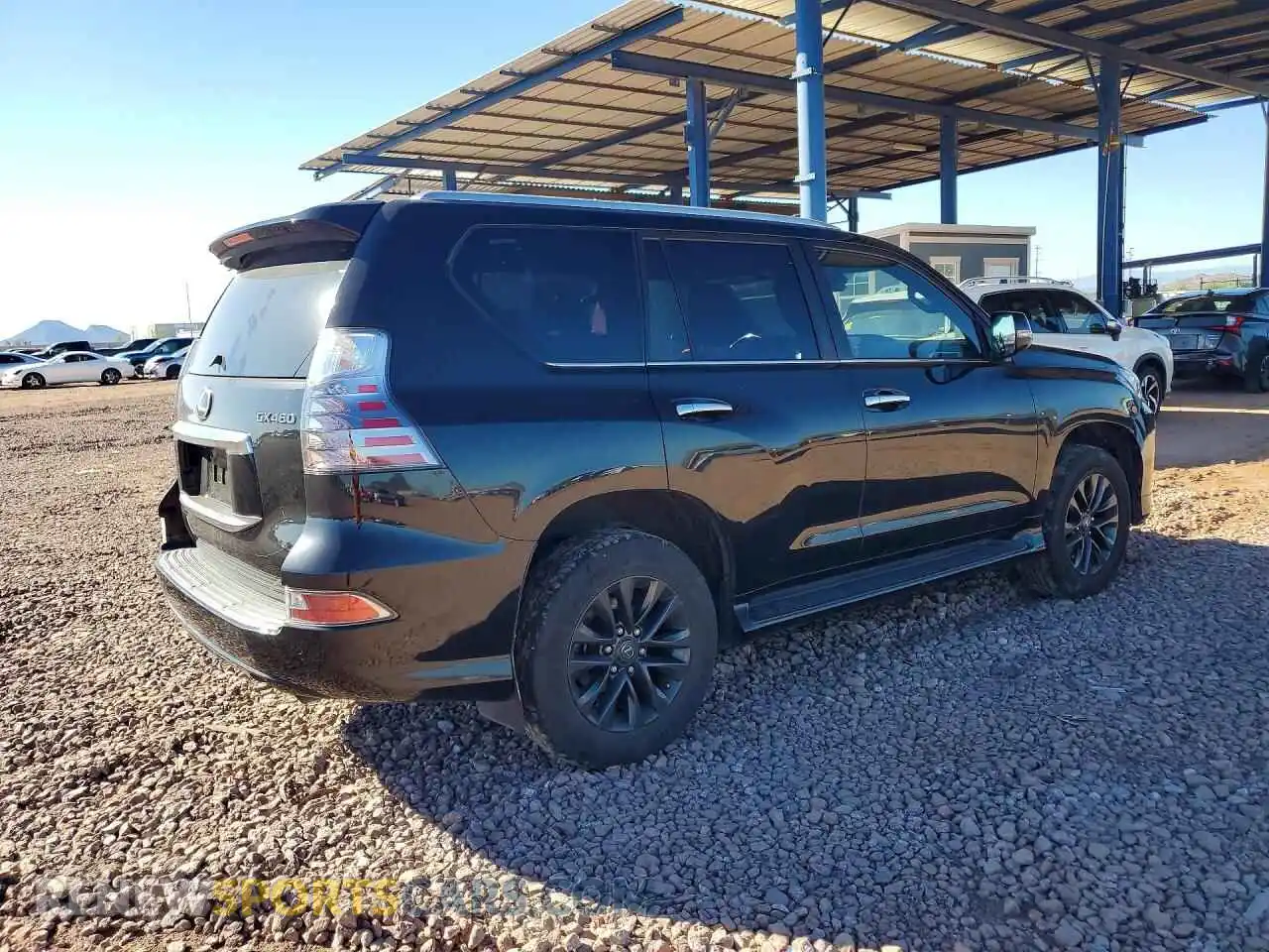 3 Фотография поврежденного автомобиля JTJAM7BX2M5292140 LEXUS GX 2021