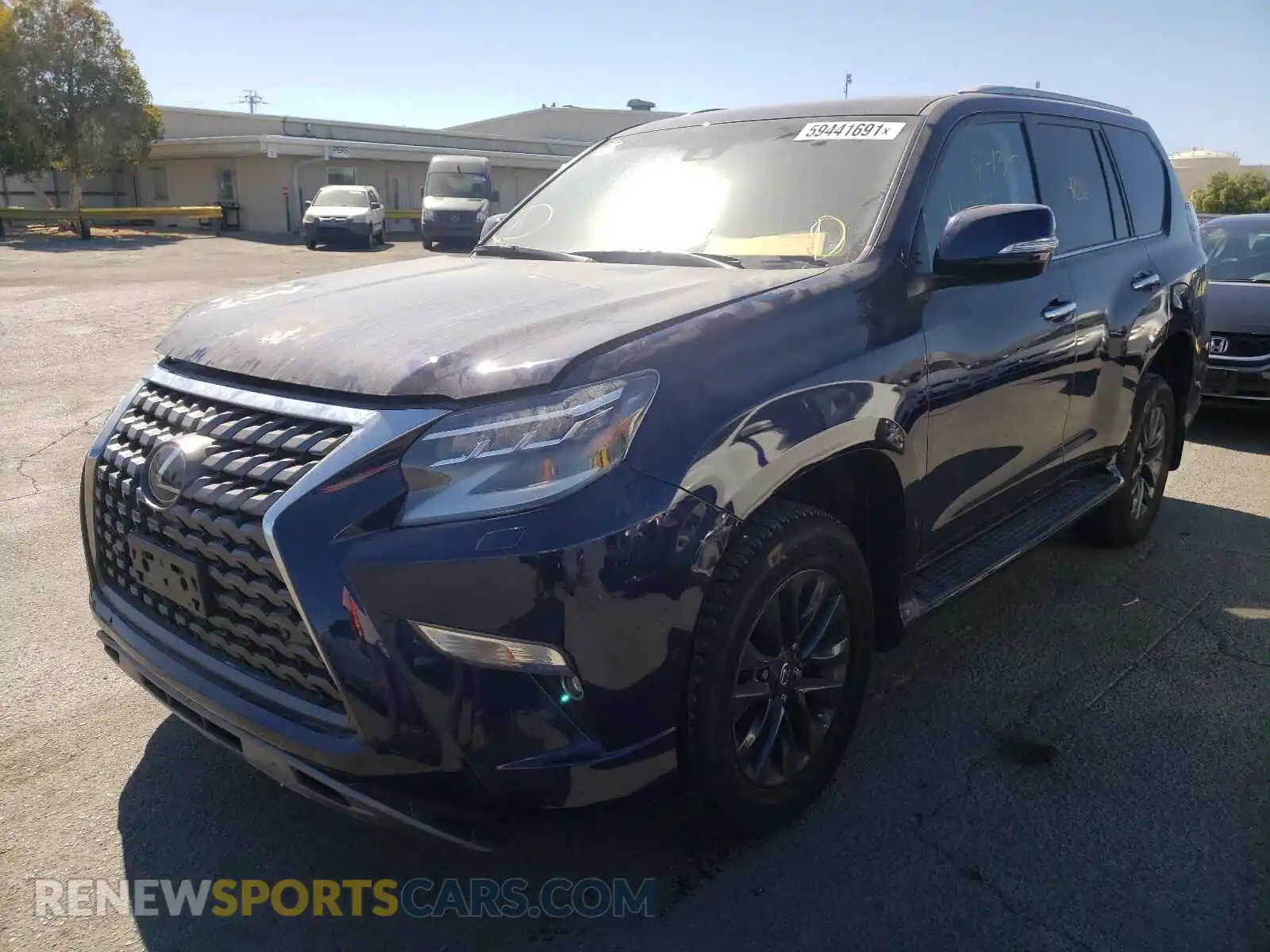 2 Photograph of a damaged car JTJAM7BX2M5293112 LEXUS GX 2021
