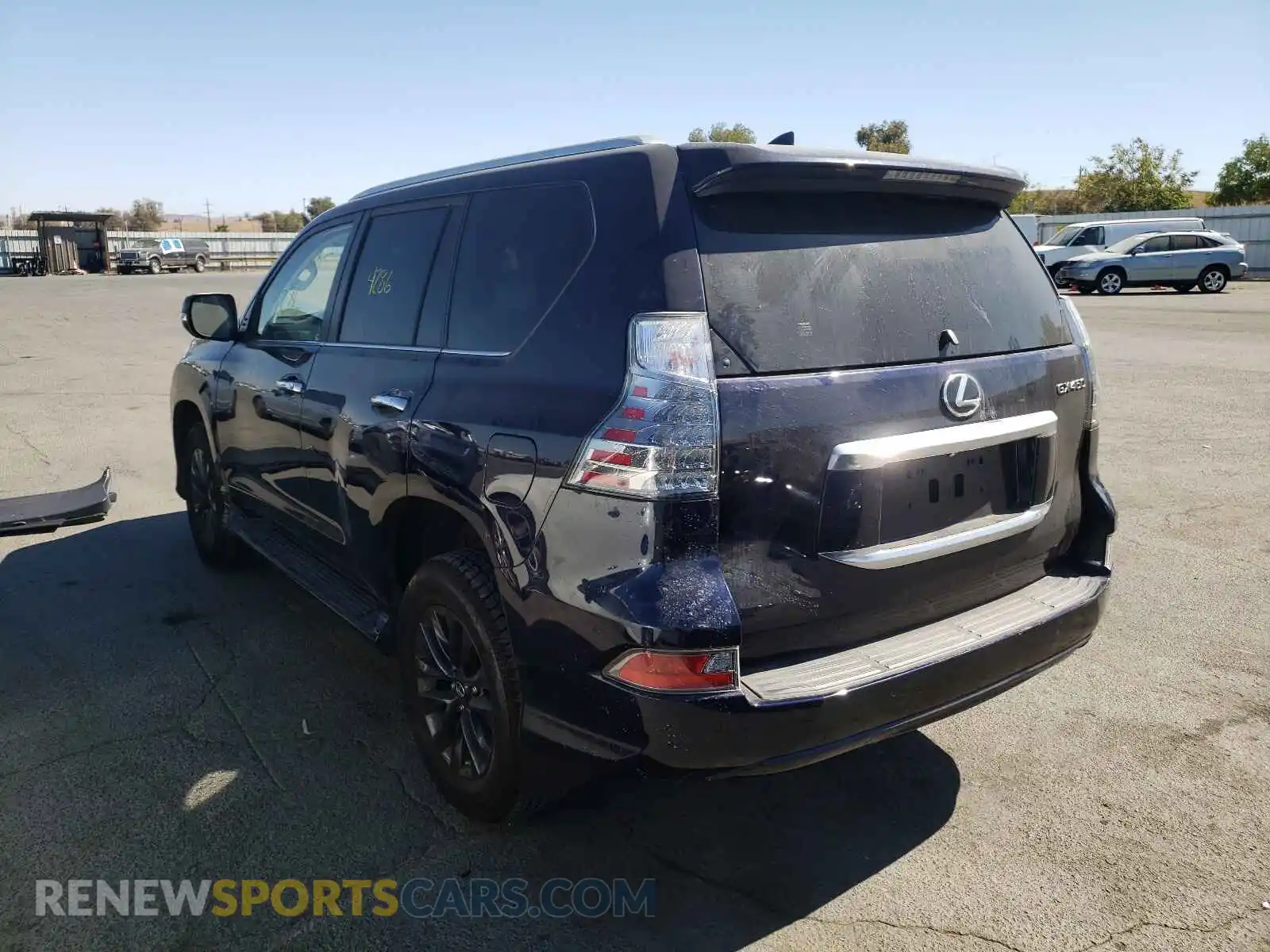 3 Photograph of a damaged car JTJAM7BX2M5293112 LEXUS GX 2021