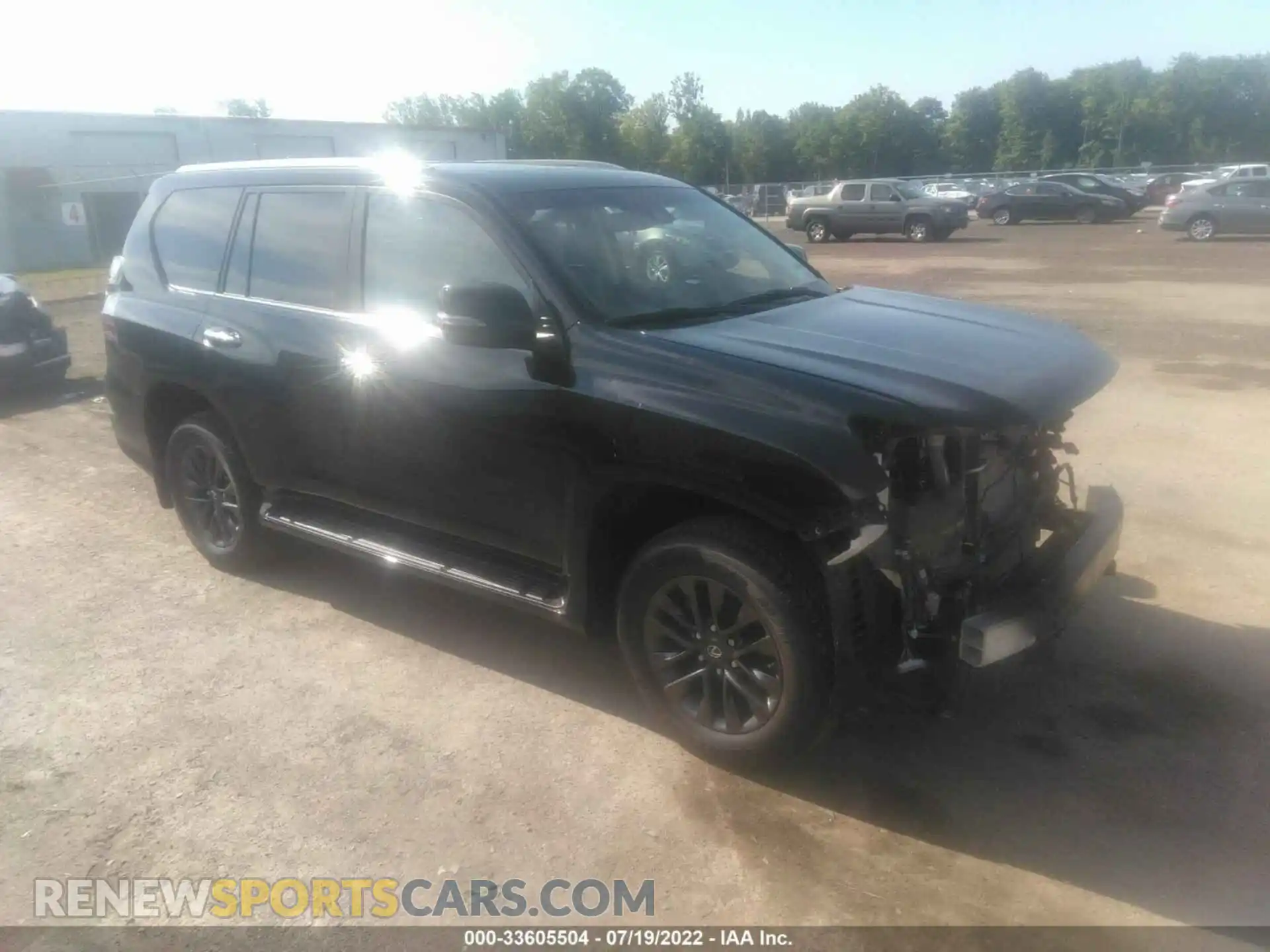 1 Photograph of a damaged car JTJAM7BX3M5270101 LEXUS GX 2021